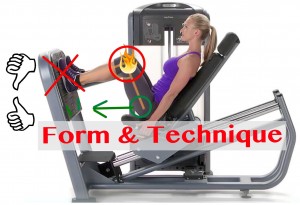 women's strength training form and technique