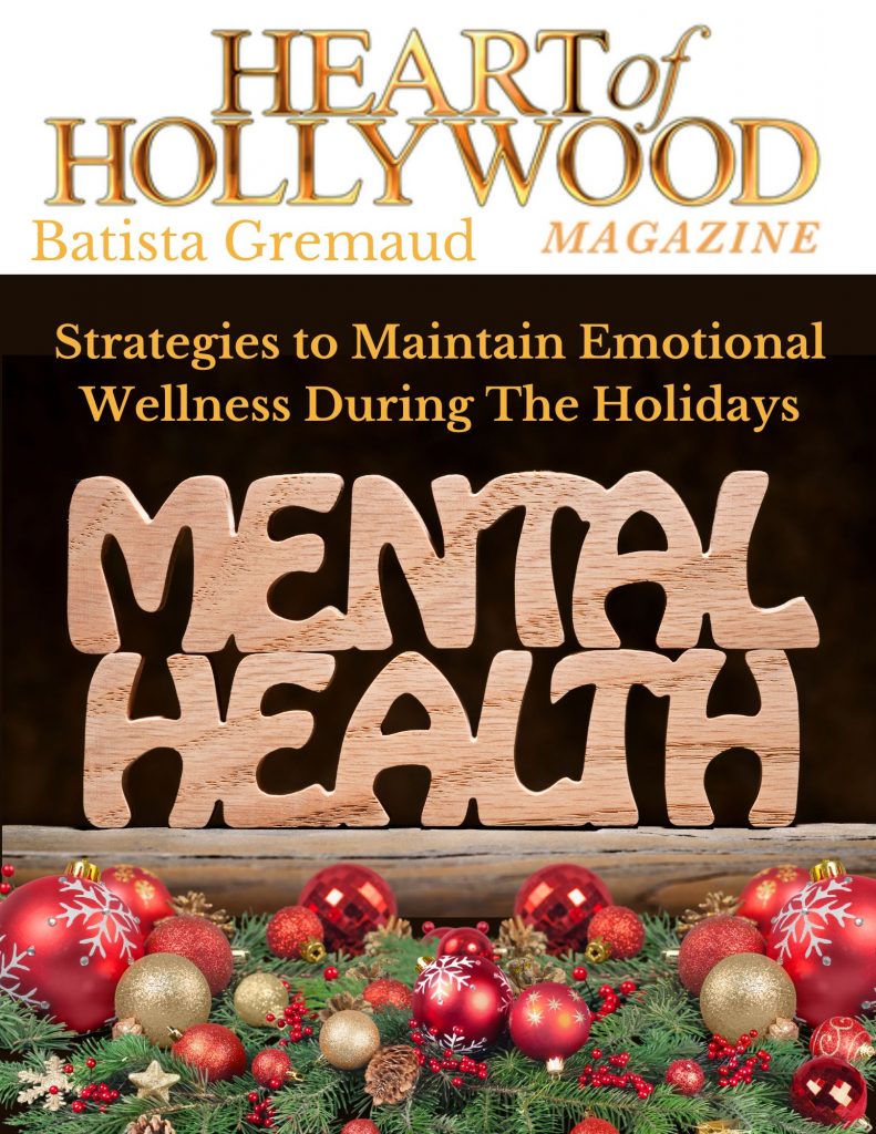Strategies to maintain emotional wellness during the Holidays